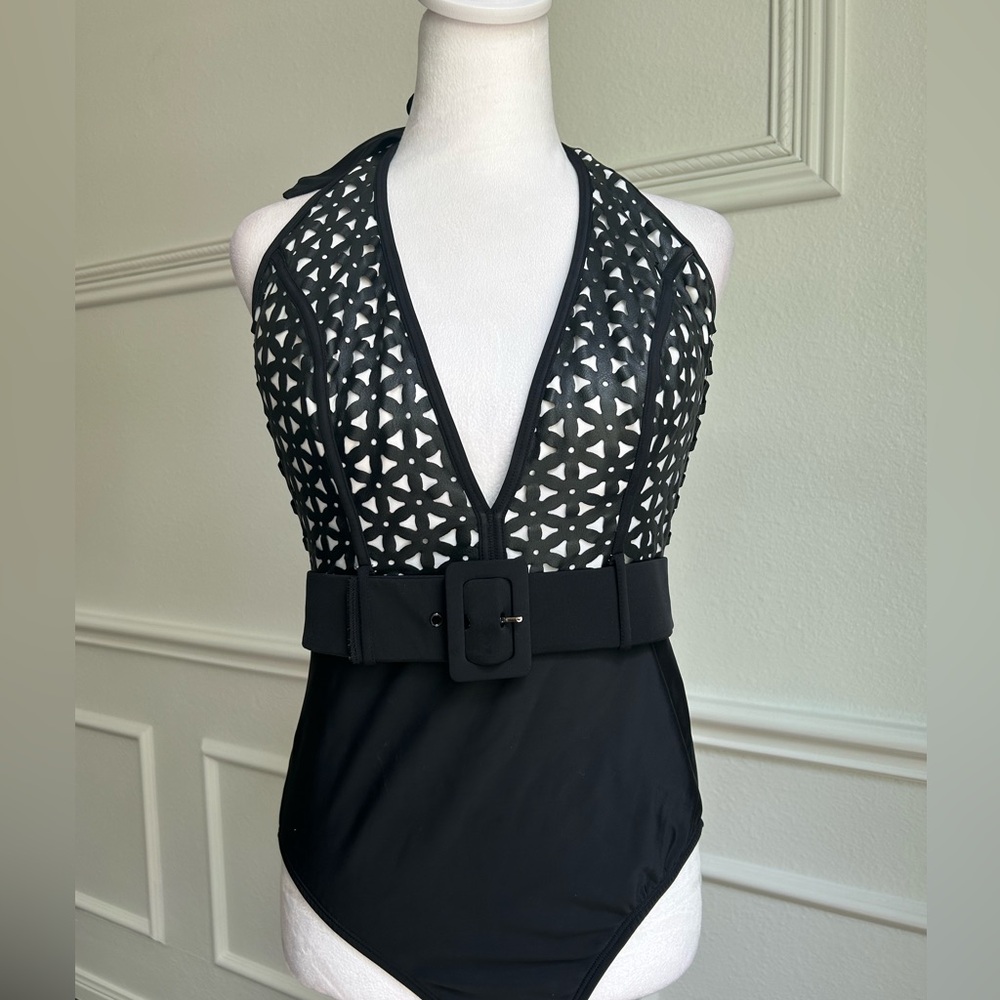 VENUS Black Cut Out Swimsuit, Swimwear, Bathing SuitSize 12